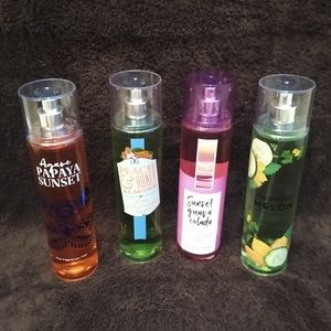 Bath & Body Works Summer Scents Lot